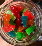 1000 mg THC Gummy Bears Yellow Bag