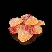 1000 mg Fuzzy Peaches Yellow Bag