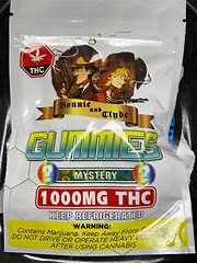 1000mg THC  Bonnie & Clyde