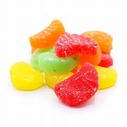 Fruit Slices Yellow Bag
