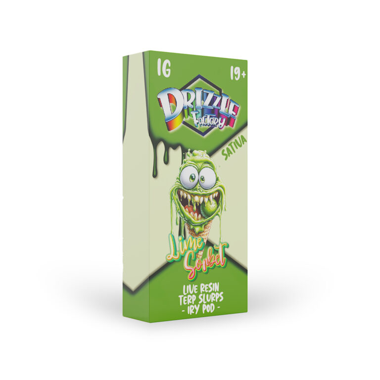 Lime Sorbet – IRY Pod 1g Live Resin Vape